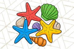Summer Beach Toys Clipart PNG Graphics Product Image 2