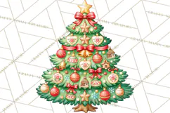 Christmas Tree World Travel Clipart PNG Product Image 3