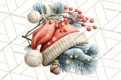 Scandinavian Christmas Market Clipart PNG Illustrations Product Image 3