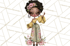 Beach Diva Summer Girls PNG Beach Glam Clipart Product Image 3