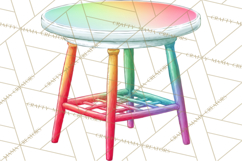 Summer Pool Party Clipart PNG, Rainbow Summer Png Designs Product Image 3