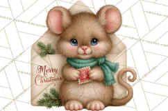 Christmas Mailroom Clipart, North Pole Santa Mail PNG Product Image 4