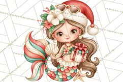 Christmas Characters PNG, Tropical Christmas Clipart Product Image 4