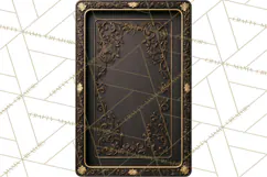 Halloween Mahjong Clipart, Spooky Mahjong Tiles PNG, Gothic Product Image 4