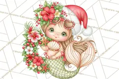 Christmas Characters PNG, Tropical Christmas Clipart Product Image 5