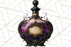 Halloween Mahjong Clipart, Spooky Mahjong Tiles PNG, Gothic Product Image 5