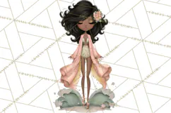Beach Diva Summer Girls PNG Beach Glam Clipart Product Image 5