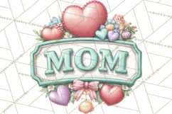 Mom Clipart, Mothers Day, Mom PNG, Mama Clip Art Images Product Image 5