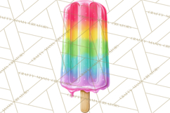 Summer Pool Party Clipart PNG, Rainbow Summer Png Designs Product Image 5