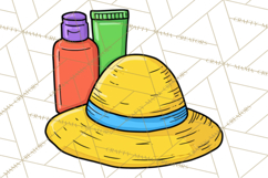 Summer Beach Toys Clipart PNG Graphics Product Image 5