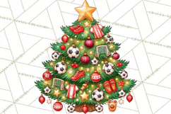 Sports & Occupations Christmas Trees Clipart Product Image 5