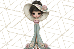 Beach Diva Summer Girls PNG Beach Glam Clipart Product Image 2
