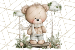 Pacific Northwest Teddy Bear Woodland Clipart Product Image 2
