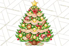 Sports & Occupations Christmas Trees Clipart Product Image 2