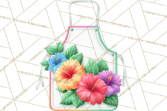 Rainbow Hair Stylist Clipart, Colorful Salon Tools PNG Product Image 3