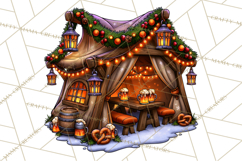 German Christmas Beer Fest Gingerbread PNG Clipart Product Image 4