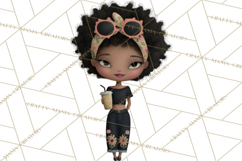 Beach Diva Summer Girls PNG Beach Glam Clipart Product Image 3