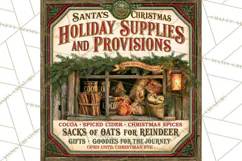Vintage Christmas Signs PG, Rustic Farmhouse Holiday Sign Product Image 5