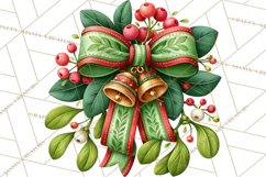 Christmas Cocktail Bar Clipart PNG Elements Product Image 5
