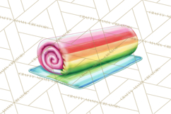 Summer Pool Party Clipart PNG, Rainbow Summer Png Designs Product Image 4