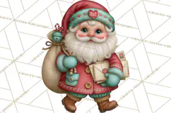 Christmas Mailroom Clipart, North Pole Santa Mail PNG Product Image 5