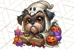Cute Ghost Dogs And Cats Halloween PNG Clipart Product Image 5