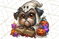 Cute Ghost Dogs And Cats Halloween PNG Clipart Product Image 5