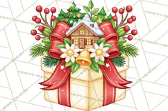 World Christmas Gifts Clipart PNG Product Image 5