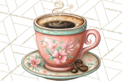 Coffee and Chocolate Clipart PNG Cafe Drinks Dessert Art Product Image 4