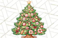 Sports & Occupations Christmas Trees Clipart Product Image 3