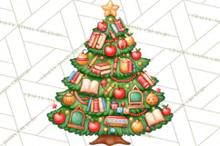 Sports & Occupations Christmas Trees Clipart Product Image 5