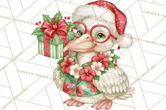 Christmas Characters PNG, Tropical Christmas Clipart Product Image 2