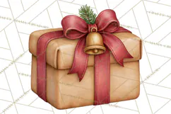 Christmas Mailroom Clipart, North Pole Santa Mail PNG Product Image 2