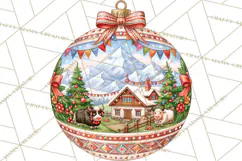 World Christmas Ornaments PNG Clipart Product Image 4