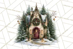 Christmas Fairy Clipart PNG, Whimsical Christmas Fairies Product Image 4