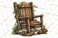 Rustic Homestead Living Clipart | Farm Cabin Png Designs Product Image 3