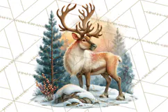Scandinavian Christmas Market Clipart PNG Illustrations Product Image 4