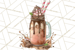 Coffee and Chocolate Clipart PNG Cafe Drinks Dessert Art Product Image 3