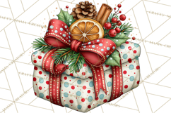 Christmas Cocktail Bar Clipart PNG Elements Product Image 4