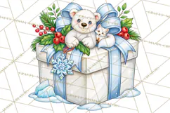 World Christmas Gifts Clipart PNG Product Image 4