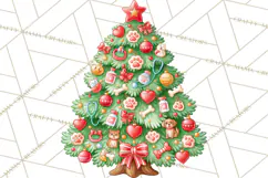 Sports & Occupations Christmas Trees Clipart Product Image 4