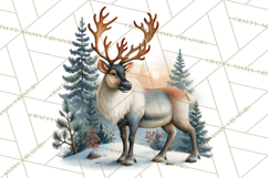Scandinavian Christmas Market Clipart PNG Illustrations Product Image 5