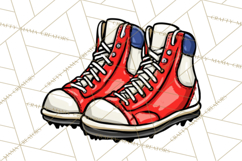 Baseball Mom Clipart PNG with Baseball Gear, Baseball Mama Product Image 4