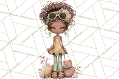 Beach Diva Summer Girls PNG Beach Glam Clipart Product Image 5