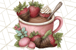 Coffee and Chocolate Clipart PNG Cafe Drinks Dessert Art Product Image 5