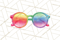 Summer Pool Party Clipart PNG, Rainbow Summer Png Designs Product Image 5