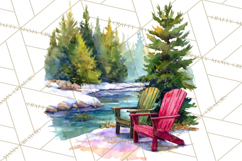 Watercolor Inspirational Landscapes, Sublimation Designs Product Image 4