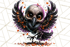 Animal Skeleton Halloween PNG Clipart Set Product Image 3