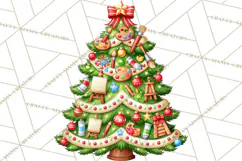 Sports & Occupations Christmas Trees Clipart Product Image 4