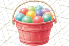 Summer Pool Party Clipart PNG, Rainbow Summer Png Designs Product Image 3
